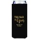 The Bar is Open Collapsible Slim Koozies Image 2 of 5